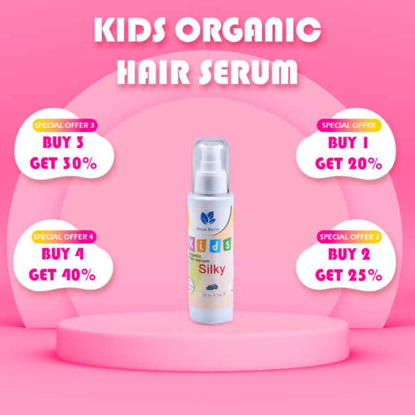 SILKY KIDS Organic Hair Serum